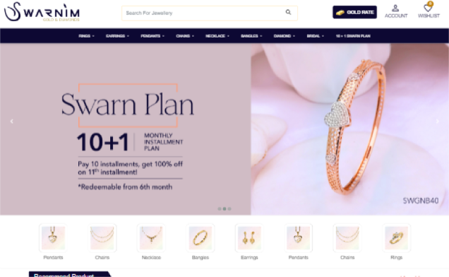e commerce websites, e-commerce site your jewellery site