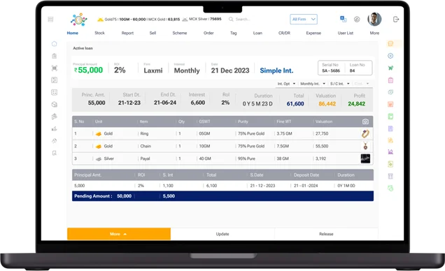 Gold Loan Software
